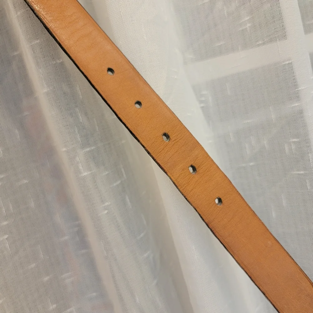 Remo Tulliani Italian Calfskin Belt Back Size 32